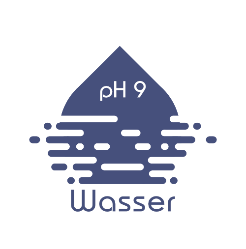 Logo pH 9 Wasser